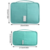 Family Travel Wallet Passport Holder Waterproof Document Bag