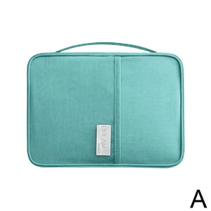 Waterproof Family Travel Wallet Passport Holder Document Organizer