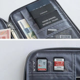 Waterproof Family Travel Wallet Passport Holder Organizer Bag