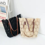 Famous Lace Women's Shoulder Bag Retro Handbag Small Square Crossbody Bag