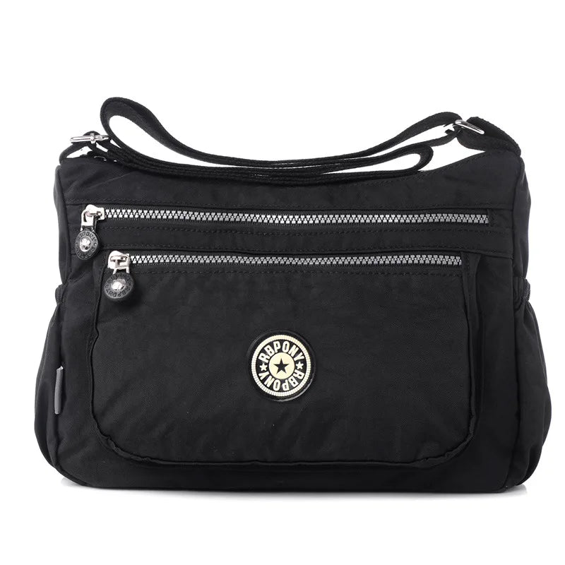 Famous Ladies Oxford Shoulder Bag Waterproof Nylon Crossbody Bag