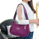 Famous Ladies Oxford Shoulder Bag Women Messenger Waterproof Crossbody Nylon Bag