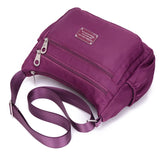 Famous Ladies Oxford Shoulder Bag Women Messenger Waterproof Crossbody Nylon Bag