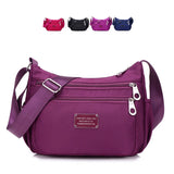 Famous Ladies Oxford Shoulder Bag Women Messenger Waterproof Crossbody Nylon Bag