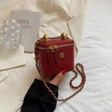Women's Mini Rhombus Chain Bag Small Square Shoulder Bag