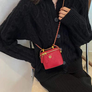 Women's Mini Rhombus Chain Bag Small Square Shoulder Bag