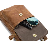Men Leather Shoulder Bag Crossbody Business Messenger Briefcase