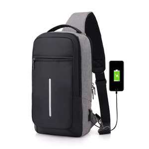 Famous Men Women Single Strap Chest Bag Shoulder Messenger Cross Body Bags