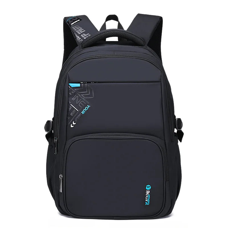 Waterproof Nylon School Backpack For Teenage Boys