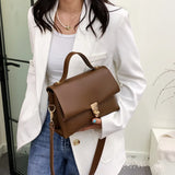 Small PU Leather Shoulder Crossbody Bags for Women Spring Handbags and Purses
