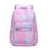 Starry Sky Print School Bag for Teen Boys & Girls Waterproof Space Backpack