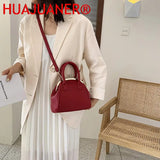 Famous Women Shoulder Bags PU Leather Tote Handbags Messenger Crossbody Bags