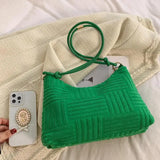 Women's Soft Cotton Messenger Bag Stripe Crossbody Sac