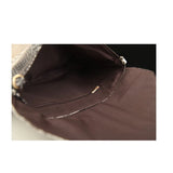 Famous Serpentine Pattern PU Leather Clutches Bag