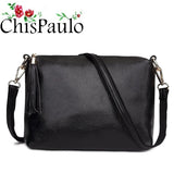 High Tassel Leather Bags For Women Vintage Messenger Shoulder Bags
