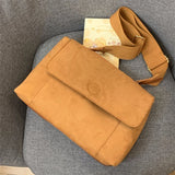 Frosted PU Leather Shoulder Bag Women's Handbag Purses