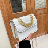 Vintage Women's Chain Mini One-Shoulder Bag
