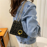 Famous and Vintage Chain Crossbody Bag