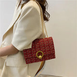 Famous and Vintage Chain Crossbody Bag