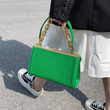 Chain Handle Pleated Shoulder Bag Clutch Purses Crossbody Bag Long Belt