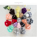 Fluffy Bunny Keychain Rabbit Key Chain Fur Woman Handbag Bag Keyring Pom Pom