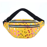 Women's Butterfly Print Fanny Bag Crossbody Chest Phone Purse