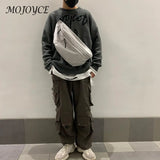 Fanny Chest Pack Solid Hip Hop Crossbody Shoulder Bag Multifunction