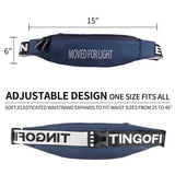 Waterproof Money Belt Bag Sport Belt Waist Bags For Phone Travel Wallet