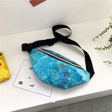 Crossbody Fanny Pack for Women Laser Waist Bag