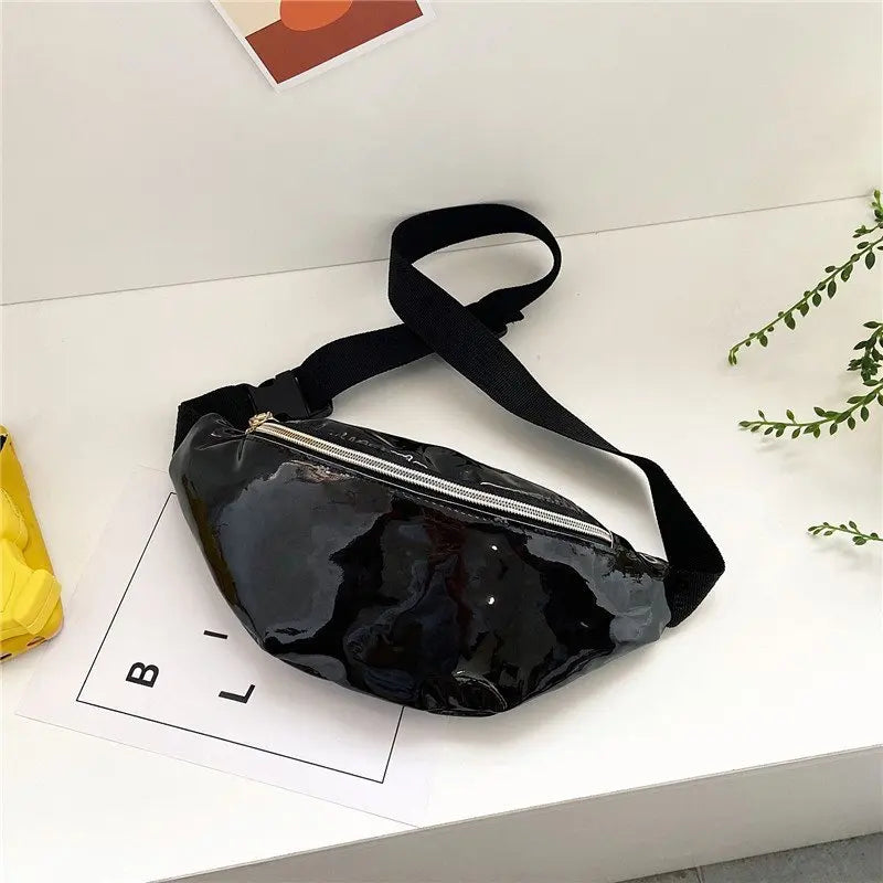 Crossbody Fanny Pack for Women Laser Waist Bag