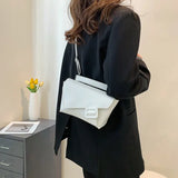 Orange Leather Chest Bag Crossbody Green Shoulder Bag