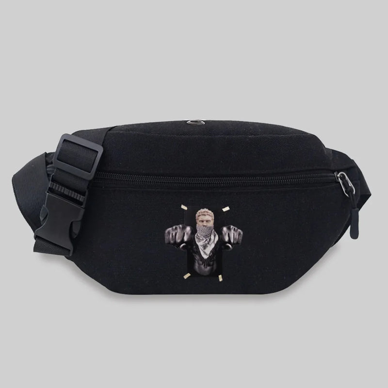 Canvas Shoulder Sports Travel Bag Outdoor Leisure Phone Belt Bag
