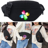 Canvas Shoulder Travel Motorcycle Bag Waist Bags Sports Messenger Bag