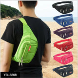Nylon Waist Hip Belt Bag Pouch Street Sport Jogging Bum Pack