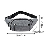 Oxford Waist Bag for Men and Women
