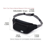 Fanny Pack Waist Bag Shoulder Crossbody Phone Pouch Travel Sport