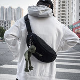 Canvas Shoulder Bag Women Outdoor Travel Crossbody Pack Organizer