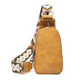 Leather Boho Crossbody Shoulder Sling Purses Fanny Pack