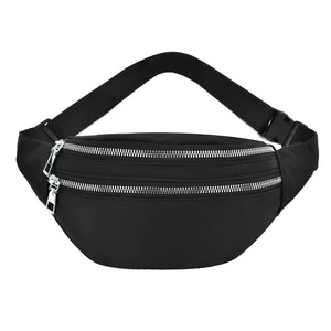 Women's Waterproof Waist Pack Crossbody Bag Sport Purse Pocket