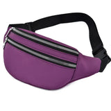 Fanny Pack Waist Bag Men Women Shoulder Purse Belt Bag for Travel Hiking