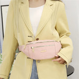 Waist Bag Women Men Belt Pouch Female Banana Bag Travel Shoulder Purse