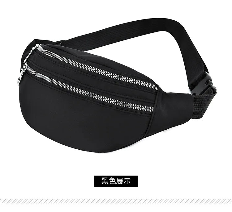 Waterproof Fanny Pack Waist Bag Large Capacity Sport Travel Purse