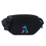 26 Letter Waist Bag for Women Men Paint Fanny Pack Travel Purse Gym Bags