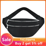 Fanny Pack Women Waist Bag Men Belt Pouch Female Banana Bag Travel Shoulder Purs