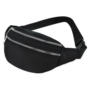 Fanny Pack Women Waist Bag Men Belt Pouch Female Banana Bag Travel Shoulder Purs