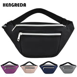 Women`s Waist Bag Men Hip Bum Pocket for Travel, Party, Running