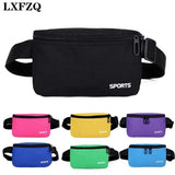 Fanny Pack 11 Colors Unisex Waist Bag Pink Hip Pouch Zipper Bum Bag