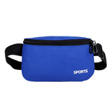 Fanny Pack 11 Colors Unisex Waist Bag Pink Hip Pouch Zipper Bum Bag