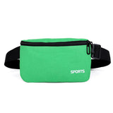 Fanny Pack 11 Colors Unisex Waist Bag Pink Hip Pouch Zipper Bum Bag