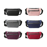 Nylon Waist Bags Casual Crossbody Chest Bags Unisex Hip Bum Bag